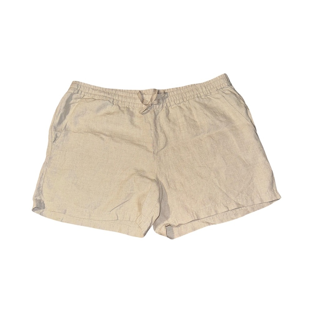 Tommy Bahama Tan Women's Shorts in Linen
